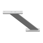 Laua kõrgendus 170 mm (alumiinium)